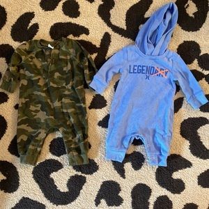 Boys one piece outfits size 0-3 months